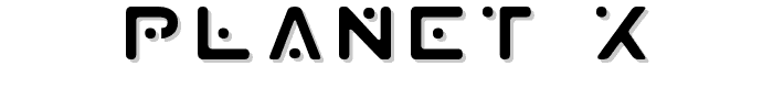 Planet X font